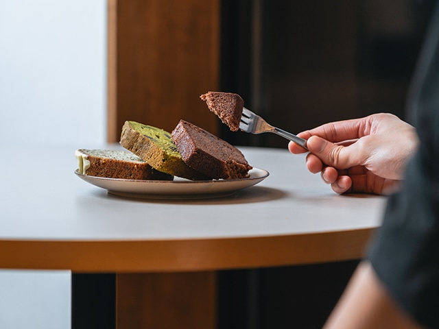 “頑張る自分へのご褒美”といえば、CROSS POINT poundcakeのパウンドケーキです。